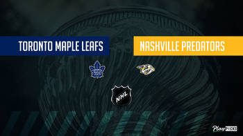 Maple Leafs Vs Predators NHL Betting Odds Picks & Tips