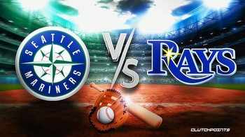 Mariners-Rays prediction, odds, pick, how to watch