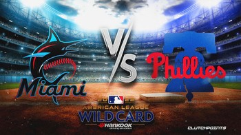 Marlins-Phillies prediction, odds, pick, how to watch NL Wild Card
