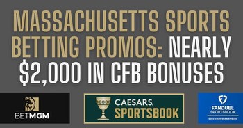 Massachusetts promo codes for CFB: Nearly $2,000 in bonuses