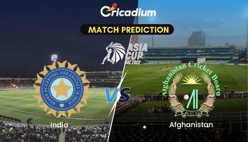 Match 5 IND vs AFG Match Prediction Who Will Win
