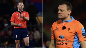 Match officials for this weekend, including England vs France referee