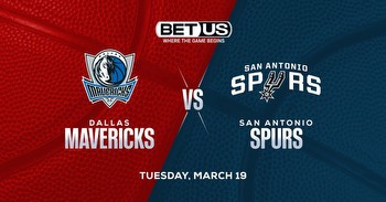 Mavericks vs Spurs Prediction, Odds and NBA Picks Tuesday, March 19
