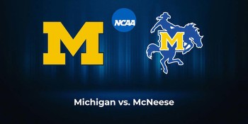 McNeese vs. Michigan: Sportsbook promo codes, odds, spread, over/under