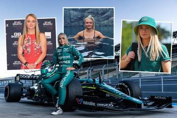Meet Aston Martin's Jessica Hawkins who's the first woman to test a F1 car in five years and was James Bond stunt driver