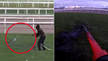 Melbourne Cup 2022: Victoria Police continue to search for vandal who dumped ‘sludge’ on Flemington track