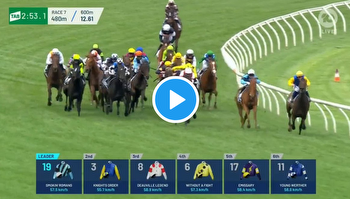 Melbourne Cup results, finishing positions and replay