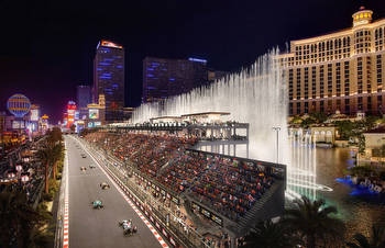 MGM Resorts Unveils Epic Bellagio Fountains Grandstands For Formula 1