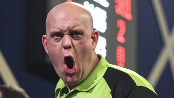 Michael van Gerwen sends world No 1 warning to Peter Wright and Gerwyn Price after Players Championship 8 win