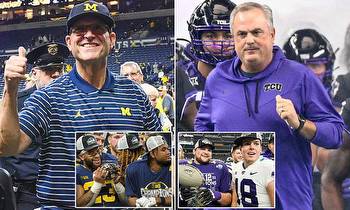 Michigan puts its 13-0 record on the line against Cinderella TCU in the Fiesta Bowl