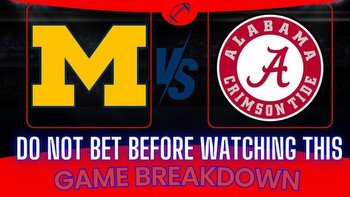 Michigan vs Alabama Picks: Rose Bowl College Football Playoff Best Bets, Predictions