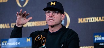 Michigan’s 2025 National Championship odds decline slightly following Jim Harbaugh’s move to the NFL