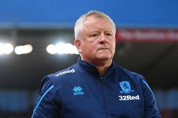 Middlesbrough manager Chris Wilder becomes strong favourite to take over at Premier League club