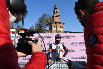 Milan-San Remo: What Gilbert, Matthews, Mohorič, Pedersen said at the start