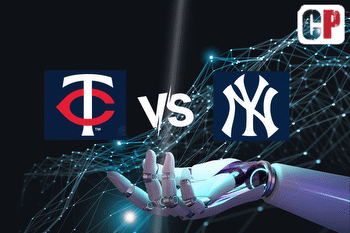 Minnesota Twins at New York Yankees AI MLB Prediction 41423