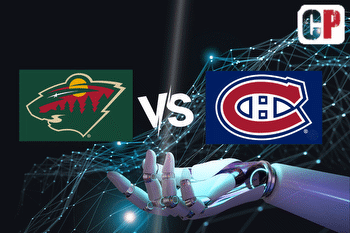 Minnesota Wild at Montreal Canadiens AI NHL Prediction 101723