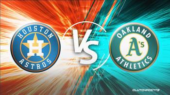 MLB Odds: Astros-Athletics prediction, odds and pick