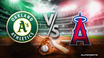 MLB Odds: Athletics-Angels Prediction, Pick, How to Watch