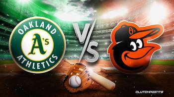 MLB Odds: Athletics-Orioles Prediction, Pick, How to Watch