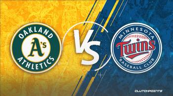 MLB Odds: Athletics-Twins prediction, odds and pick