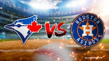 MLB Odds: Blue Jays-Astros Prediction, Pick, How to Watch