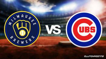 MLB Odds: Brewers vs. Cubs prediction, pick, how to watch