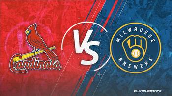 MLB Odds: Cardinals-Brewers prediction, odds, pick and more