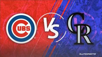 MLB Odds: Cubs-Rockies prediction, odds, pick and more