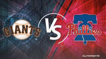 MLB Odds: Giants-Phillies prediction, odds and pick
