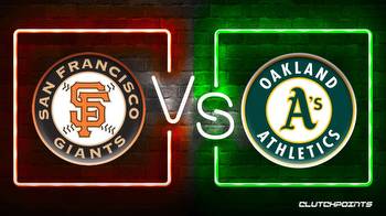 MLB Odds: Giants vs. Athletics prediction, odds and pick