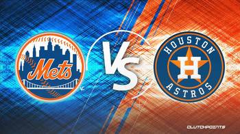 MLB Odds: Mets-Astros prediction, odds and pick