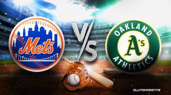 MLB Odds: Mets vs Athletics prediction, pick, how to watch