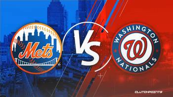 MLB Odds: Mets vs. Nationals prediction, odds and pick