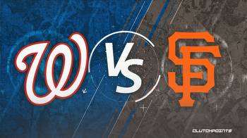MLB Odds: Nationals-Giants prediction, odds and pick
