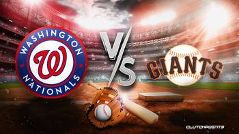 MLB Odds: Nationals-Giants prediction, pick, how to watch