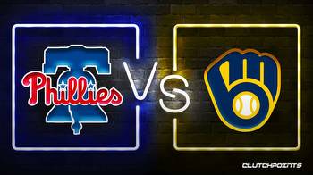 MLB Odds: Phillies-Brewers prediction, odds and pick