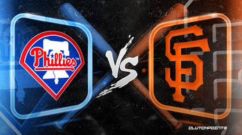 MLB Odds: Phillies vs. Giants prediction, odds and pick