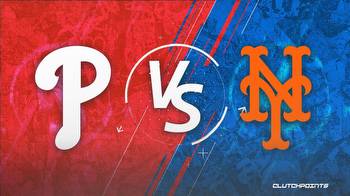 MLB Odds: Phillies vs. Mets prediction, odds and pick