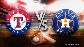 MLB Odds: Rangers-Astros prediction, pick, how to watch