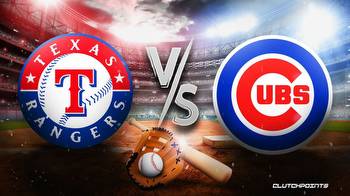 MLB Odds: Rangers vs. Cubs prediction, pick, how to watch