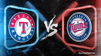 MLB Odds: Rangers vs. Twins prediction, odds, pick