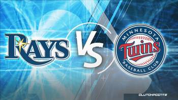 MLB Odds: Rays-Twins prediction, odds and pick