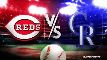 MLB Odds: Reds-Rockies prediction, pick, how to watch
