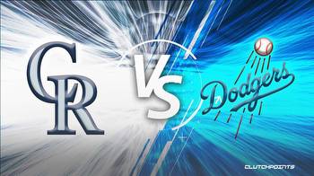 MLB Odds: Rockies vs. Dodgers prediction, odds, pick