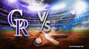 MLB Odds: Rockies vs. Dodgers prediction, pick, how to watch