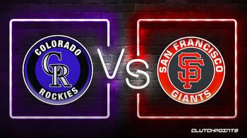 MLB Odds: Rockies vs. Giants prediction, odds, pick