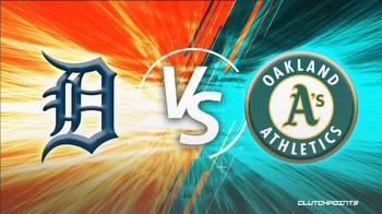 MLB Odds: Tigers-Athletics Game 1 prediction, odds and pick