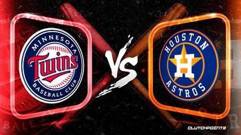 MLB Odds: Twins vs. Astros prediction, odds, pick