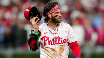 MLB picks, best bets for Monday: Bryce Harper, Phillies go for NL title, Astros host Rangers in Game 7