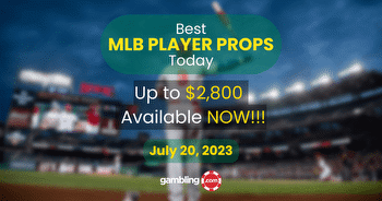MLB Player Props, Odds & Best MLB Bets Today 07/20